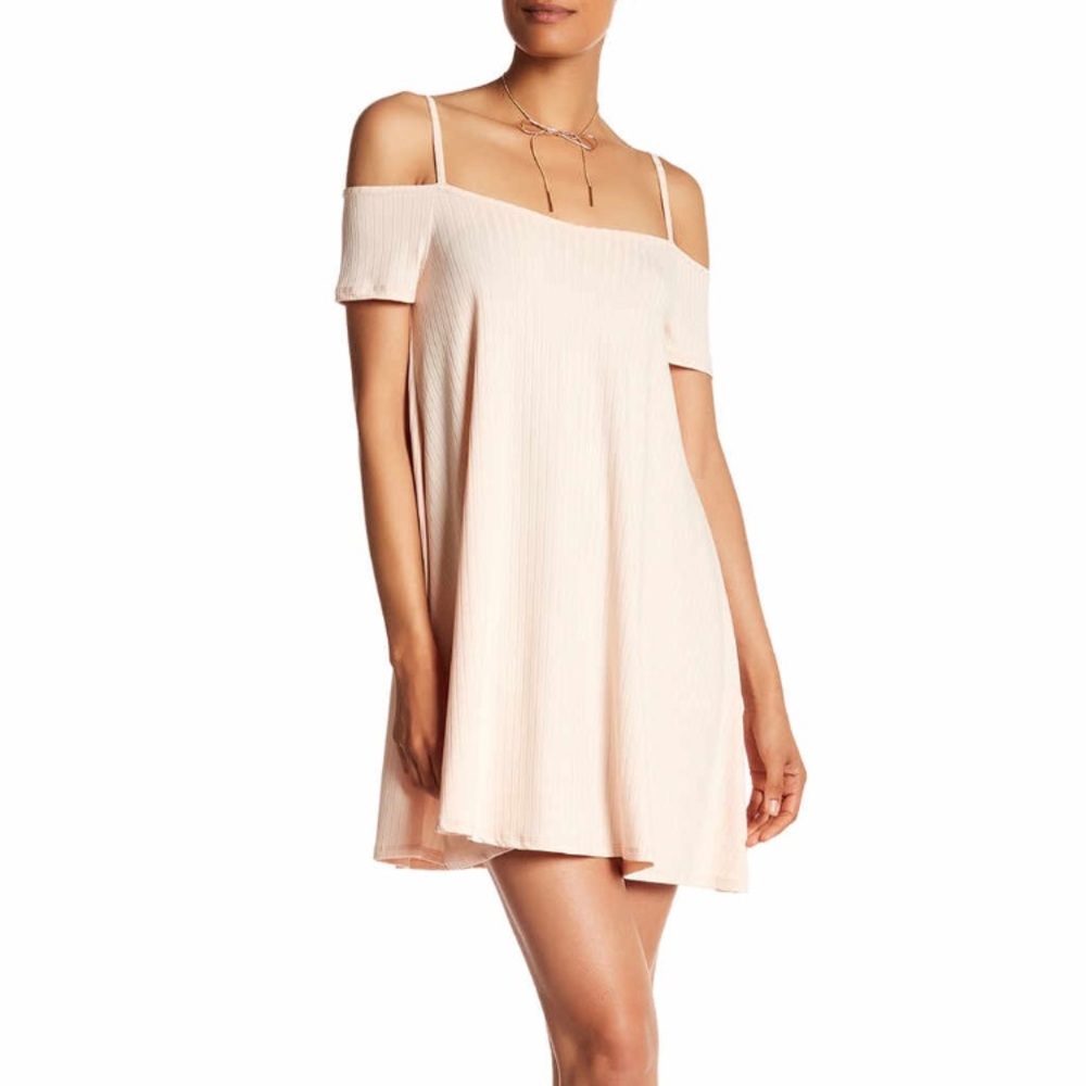 Pastel pink summer dress